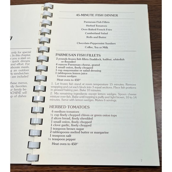 Moulinex Vive La Machine International Recipes 1977 Vintage Cookbook - Picture 6 of 8